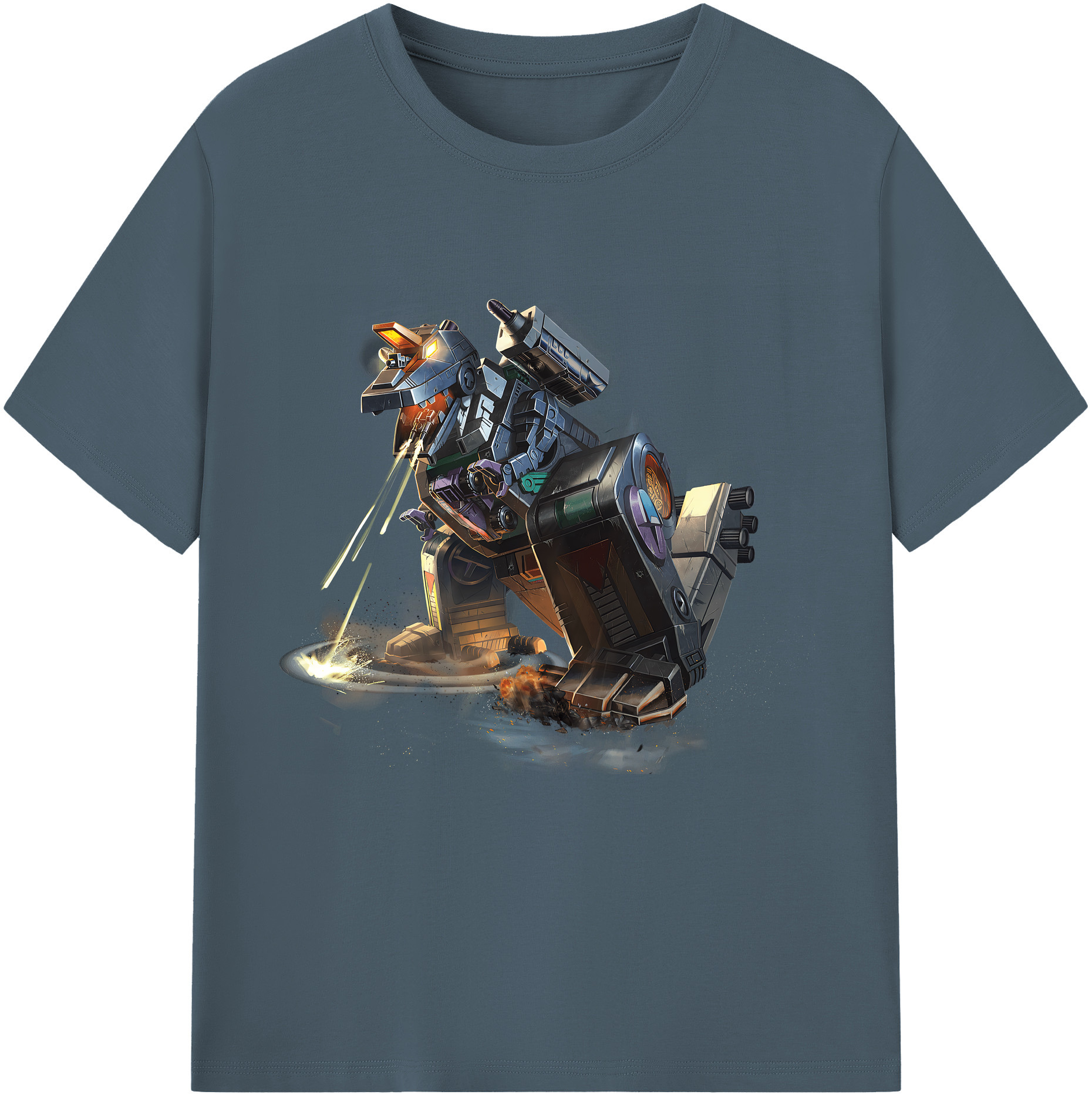 （画像用） Transformers トランスフォーマー 綿100％半袖Tシャツ（フロントプリント）